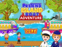 Pretend Island Boat Adventure: City Wonderland Screen Shot 5