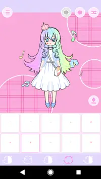 Pastel Avatar Dress Up: Make Your Own Pastel Doll Screen Shot 7