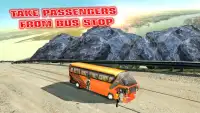 未舗装道路 バス 運転 上り坂 モンスター 山 3D シム Screen Shot 0