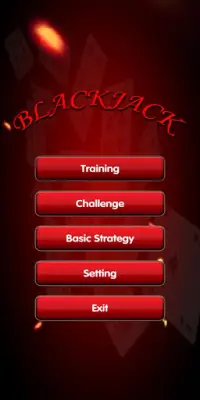 Black Jack Trainer Screen Shot 0