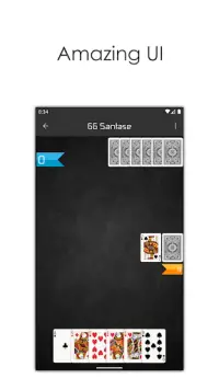 66 Santase - Classic Card Game Screen Shot 1