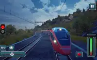 Bullet train simulator game 3d Screen Shot 1