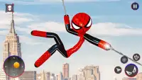 Spider Stickman Rope: Hero Man Screen Shot 3