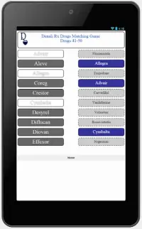 Top 200 Drug Touch Matching Game Demo Screen Shot 1