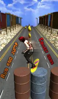 Street Skateboard Skater Bus Rush Screen Shot 16