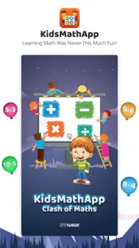 Kids Math App: New way of learning Calculations Screen Shot 0