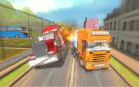 รถบรรทุกบรรทุกสินค้าขนาดใหญ่ City Driver Simulator Screen Shot 6