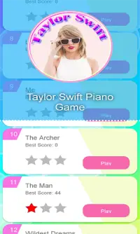willow taylor swift new songs piano game Screen Shot 2