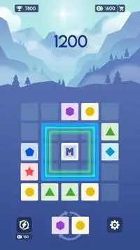 Merge Block - 2048 Star Shapes Finders Puzzle Screen Shot 1