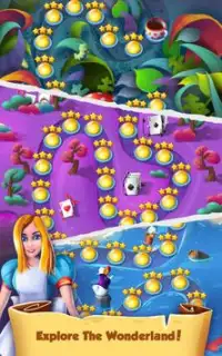 Bubble Spiele - Alice im Wunderland Screen Shot 10