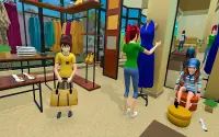 Anime Mother Family Virtual Mom Life Simulator 3D Screen Shot 1