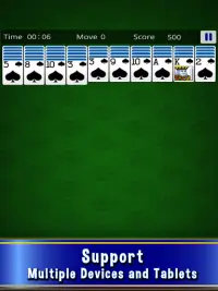 Spider Solitaire : Card Games Screen Shot 2