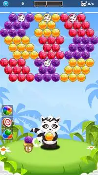 Raccoon Shooter Bubble Wonderland Screen Shot 0