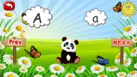 Panda School - Learning Letters For Kids Screen Shot 0
