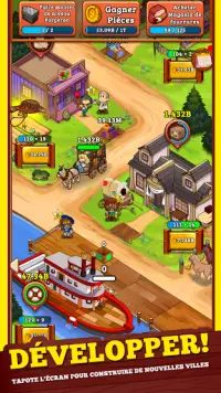 Idle Frontier: Tap Tap Town Screen Shot 1