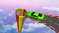 US Muscle car stunts 3D mega ramp car: onmogelijk Screen Shot 1