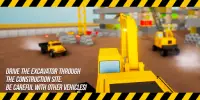 Excavator Real Simulator - Building Constructions Screen Shot 2
