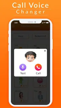 Call Voice Changer - Voice Changer for Phone Call Screen Shot 2