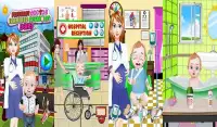 Kinderarzt Mädchen Spiele Screen Shot 7