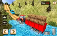 Real Tractor Drive Cargo 3D: New tractor game 2020 Screen Shot 3