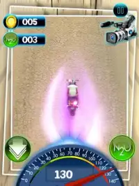 Desert 3D Moto Racer Free Game Screen Shot 2