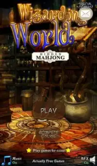 Mahjong: Wizarding World Screen Shot 0