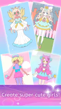 Princess Girl Dress up doll Screen Shot 1