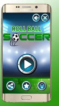 Gra w piłkę nożną Roll Ball Screen Shot 0