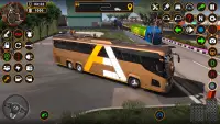 City Coach Bus Driving Games Screen Shot 3