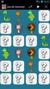 Jeux D'animaux Des Enfants ㋡ Screen Shot 1