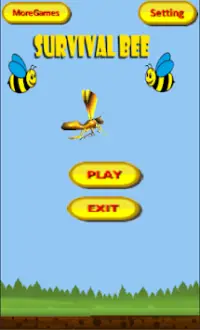 Flappy Bee Survival Screen Shot 0