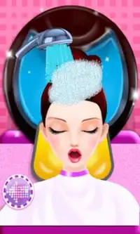 Парикмахерская принцесса Игры Screen Shot 0