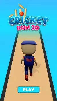 Cricket Run 3D - Running Game Screen Shot 3