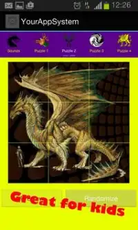 Dragon Puzzle Games Free Screen Shot 3
