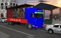 Aliens Transport - Police Transporter Truck Screen Shot 5