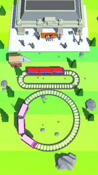 Play Train Racing 3D Screen Shot 2