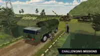 Armée un camion et Militaire Jeep Chauffeur Screen Shot 5