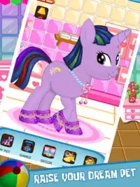 Cute Pony - A Virtual Pet Game Screen Shot 1