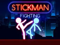 Stickmanファイティングゲームライトセーバーバトル戦争 Screen Shot 0