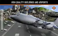 パイロット飛行機ドライビングシムの3D Screen Shot 12