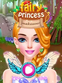 Fairy Princess Make-up Games voor meisjes Screen Shot 0
