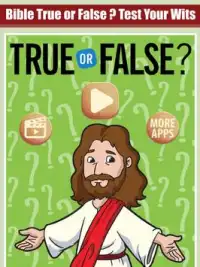 Bible True Or False Quiz Screen Shot 0