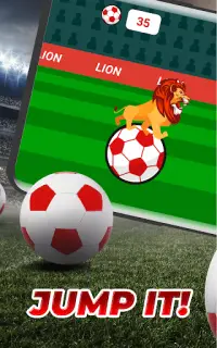 Lion Football Jump Screen Shot 1