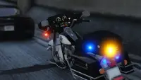 real Police moto bike Chase Screen Shot 0