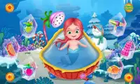 Mermaid bayi lahir game Screen Shot 4