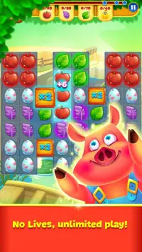 Farm Charm - Match 3 Blast King Games Screen Shot 3