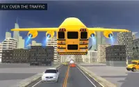 تحلق 3D حافلة المدرسة محاكي Screen Shot 18