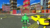 Super Iron Robot Flying Hero: Crime City Simulator Screen Shot 2