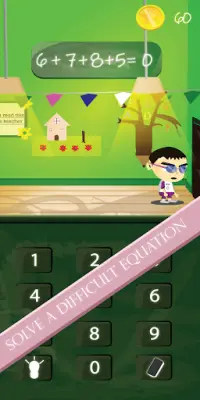 Math Teacher 2D (Math Game ) Screen Shot 0