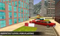 3D Limo Car Parking Simulator Screen Shot 1